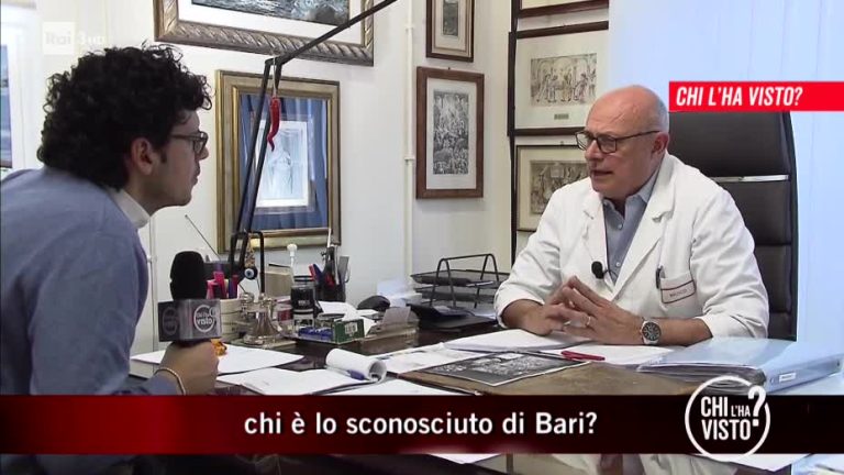 Immagine diffusa da Chi l'ha visto? (Rai 3) per il riconoscimento